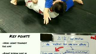 Basic side mount attacks flowchart (far arm attacks)
