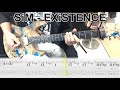 SiM - EXiSTENCE ギター弾いてみた【guitar cover tab有】