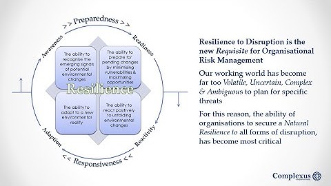 Risk 4.0 - Ep.10 - Building a Natural Systemic Resilience within Modern Organisations