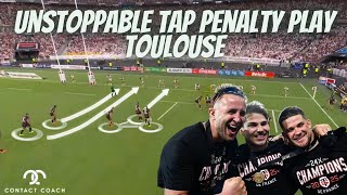 Unstoppable Tap Penalty Move – Action travaillée et conclue par Jelonch | Toulouse vs Bordeaux 2025