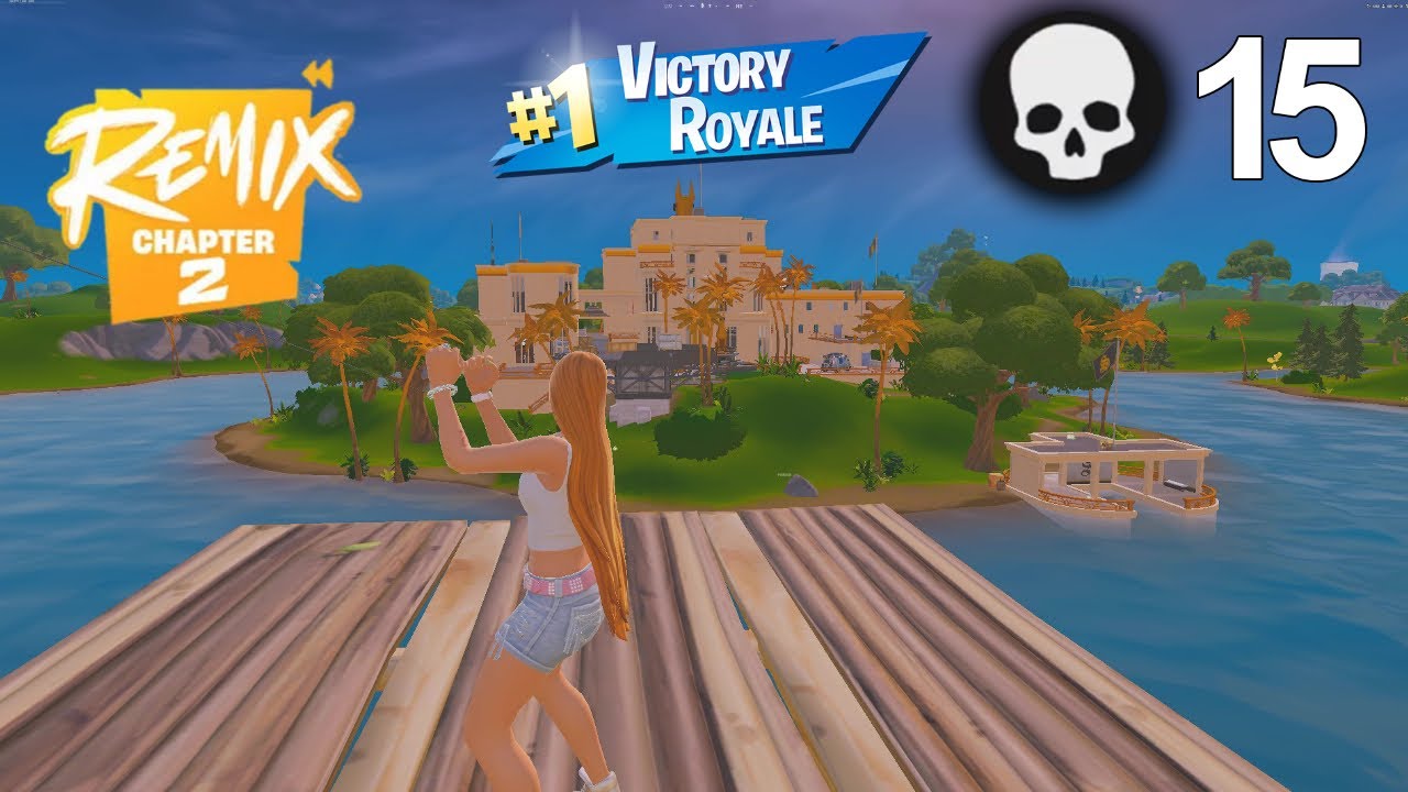 Fortnite Chapter 2 Remix INSANE High Kill Ranked Unreal Solo Gameplay ...