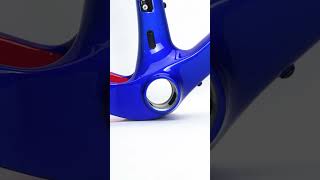 Gravel Bike Graro Blue & Red Custom Painting.#icancycling #graro