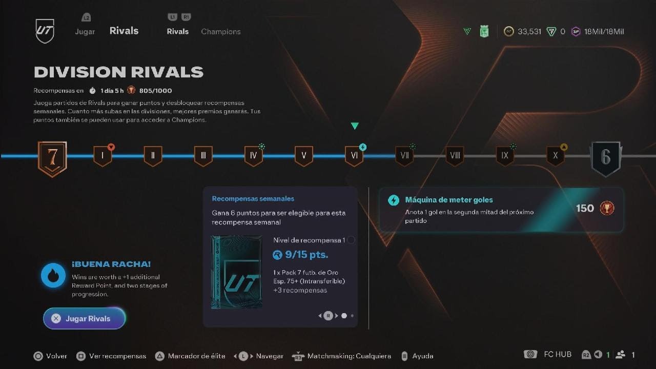 Remontada en los últimos minutos FC26 División Rivals - YouTube