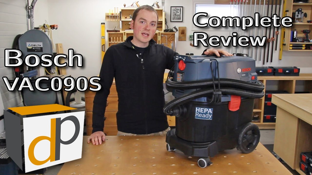Bosch VAC090S Dust Extractor Review YouTube