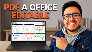 Cómo Convertir un PDF a WORD, EXCEL o POWERPOINT editable con Nitro PRO