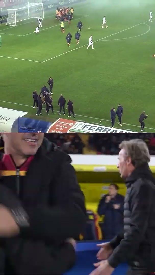 Absolute scenes after last-minute goal