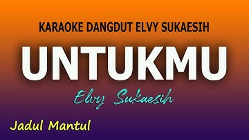 UNTUKMU - KARAOKE DANGDUT ELVY SUKAESIH