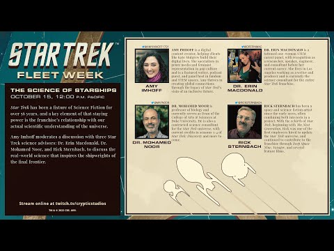 STAR TREK FLEET WEEK - The Science of Starships
