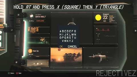 Call of Duty  Black Ops 3   Secret Cheat Menu in The Data Vault! FIRST CHEAT CODE