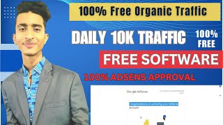 Free Organic Traffic 100% For AdSense Approval in 2024 10k Traffic Daily Base screenshot 4