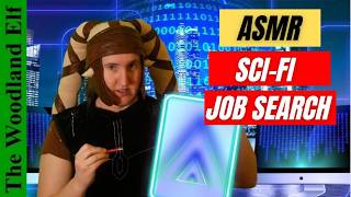 Sci-fi ASMR Job Search Roleplay (soft spoken, typing) Scifi Job Placement Service ASMR Role Play screenshot 5