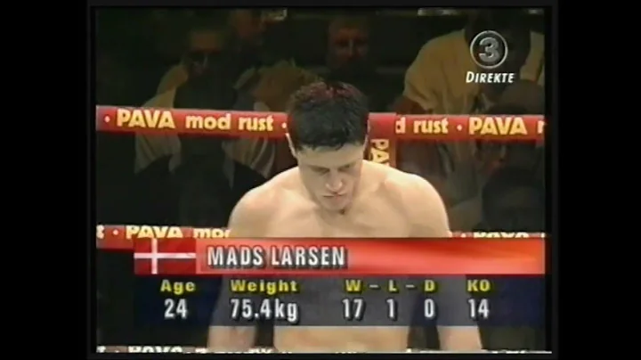 MADS LARSEN VS. SHANNON LANDBERG IBO TITEL FIGHT