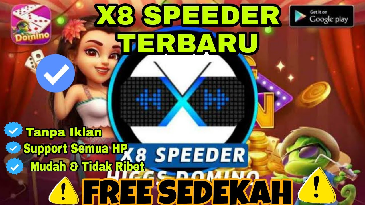 Cara & Trik Pasang X8 Speeder Higgs Domino Tanpa Iklan