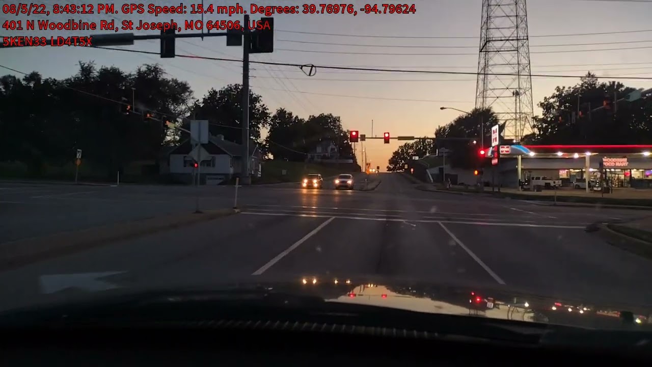 08/05/22 going to Hy-Vee Grocery Store on North Belt Highway in St Joseph MO 64506