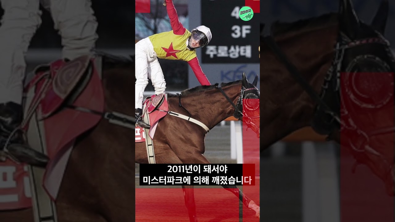 신경마취제 주사를 맞고도 우승한 전설의 "경주마" #shorts