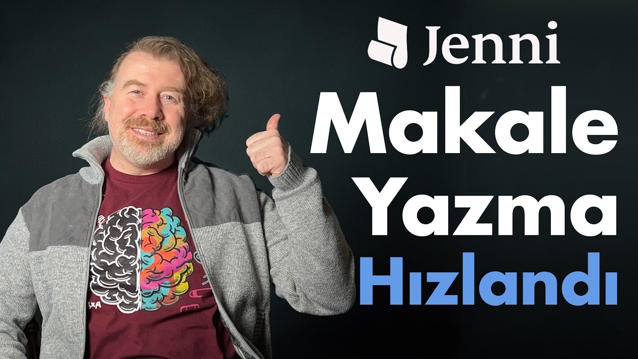 Makale Yazmak 2 Kat Hızlanır mı? Jenni AI ile Bilimsel Yazım Testi (Canlı Gösterim!)