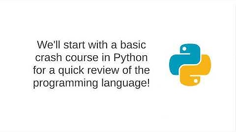 Python for Financial Analysis and Algorithmic Trading : Introduction to Course