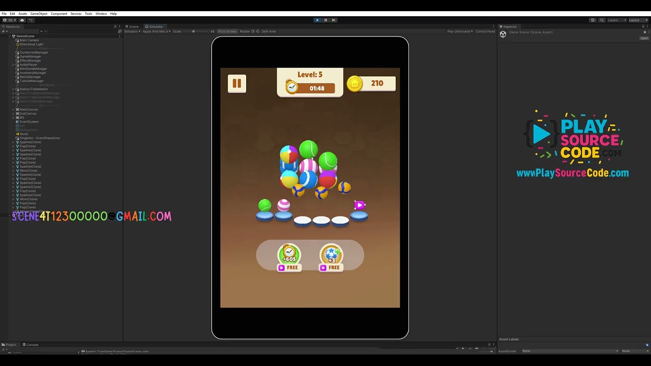 Matching Tiles 3d Unity Source Code – Buy & Reskin at Playsourcecode.com