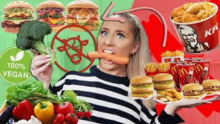 I ONLY ate VEGAN food for 24 hours!! ( and this is what happened.. )
