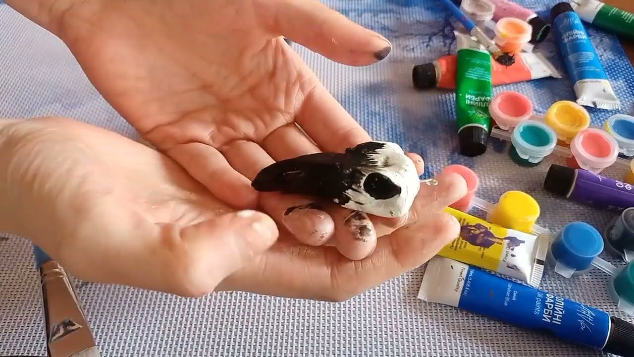 Слепила череп… результат смотрите в конце