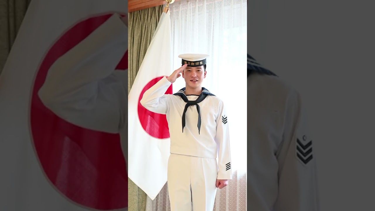 海上自衛隊 冬制服 幹部候補生