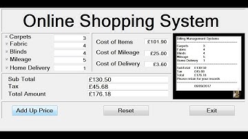 How to Create an Object Oriented Billing System Project in Visual Basic.Net-Tutorial 1 of 3