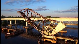 St. Johns River Historic Railroad Counterweight Bridge