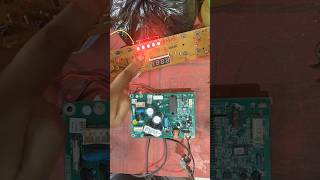 LG inverter fridge pcb repair | one time blinking & five times blinking #electronicsrepair #shorts