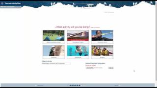Preparing a Tour / Activity Plan