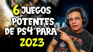 Los 6  juegos más esperados  de PS4 en 2023