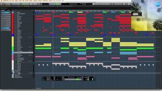 Riding Cubase DAW Template