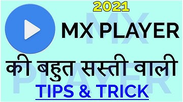 Mxplayer Top Important Features & Tricks 2021 | mxplayer tips & tricks 2021 - Technical Sikhiye