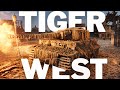 O destruidor alemão TIGER WEST - War Thunder - 4K 60FPS