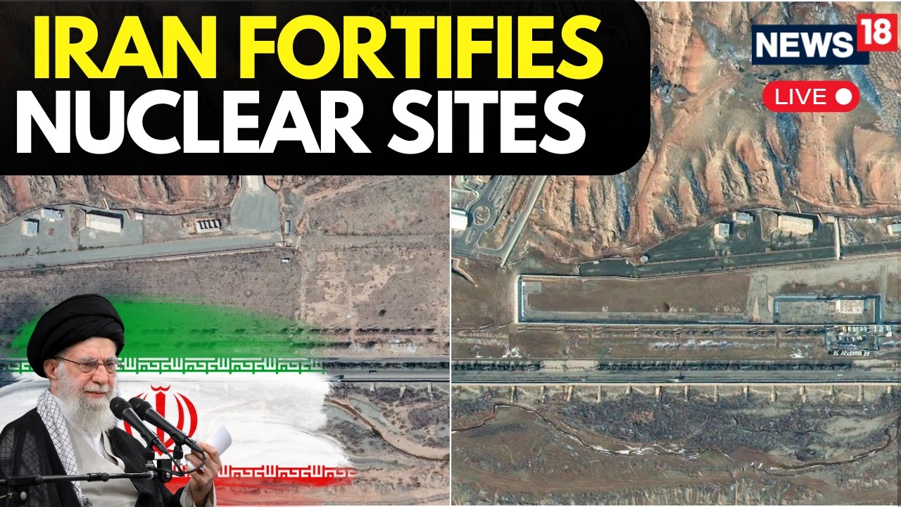 Nuclear War Soon? Satellite Images Show Iran Fortifying Military & Nuclear Sites | Trump | LIVE