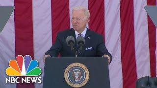 Biden Honors U.S. Service Members Who ‘Risked All And Gave All’ During Memorial Day Remarks