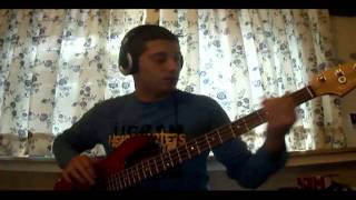 Video thumbnail of "delfins-canção do engate bass cover."