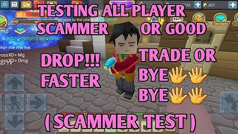 TESTING PLAYER SCAMMER OR GOOD PART 2 | RAPPY PRO BG