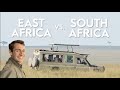 East vs south africa  where should you go on safari