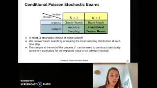 Conditional Poisson Stochastic Beam Search [EMNLP 2021]