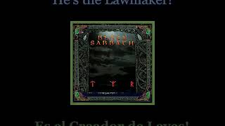 Black Sabbath - The Law Maker - 02 - Lyrics / Subtitulos en español (Nwobhm) Traducida