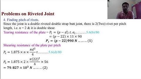 MD 15ME53T U2 S11 - Machine Design - Design of Fasteners