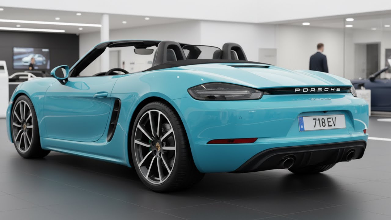 The 2027 Porsche 718 Boxster EV Is Broken (And It's Brilliant)