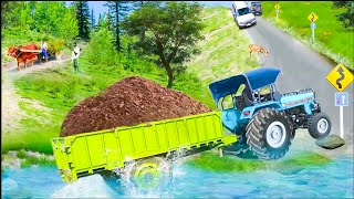 Heavy Tractor Trolley Cargo Farming Simulator-Gameplay(Android,iOS) screenshot 2
