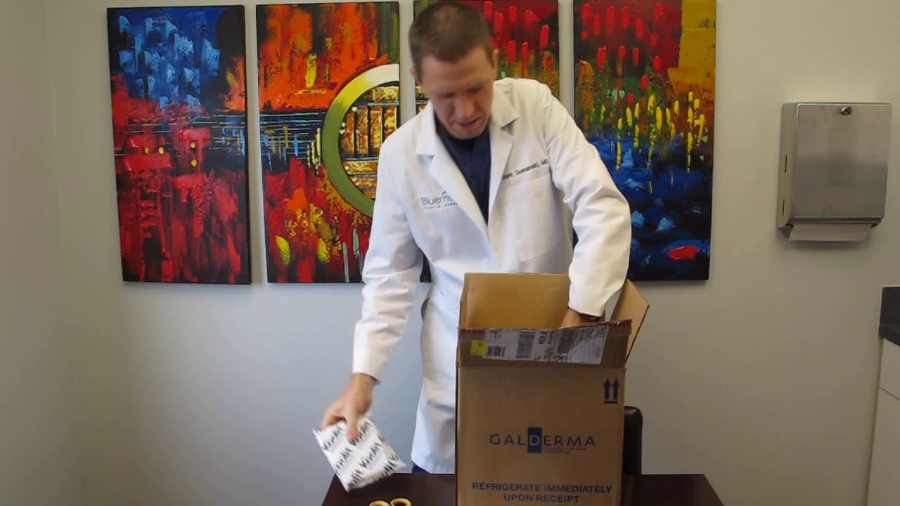 Dysport Unboxing at Bluemont Plastic Surgery by Mark Domanski, MD
