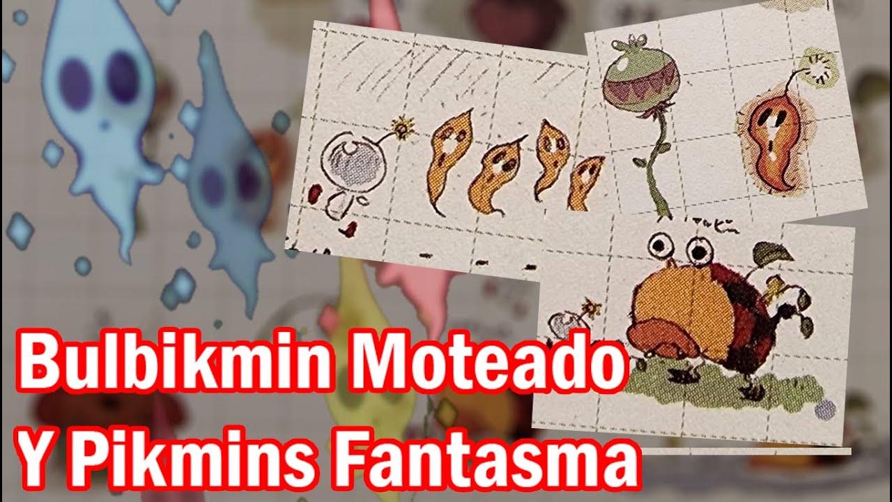 Pikmins DESCARTADOS de Pikmin 3