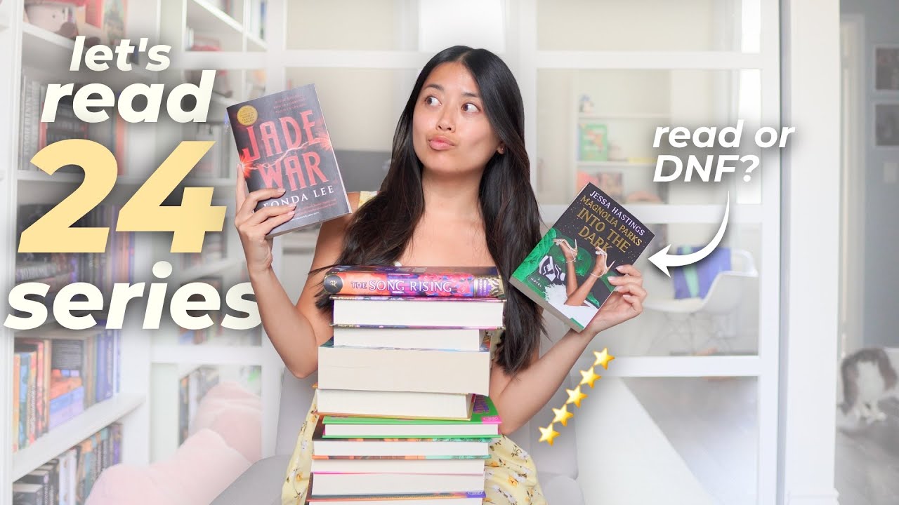 attempting to finish the 24 series I'm in the middle of (read or DNF...) 📚💕
