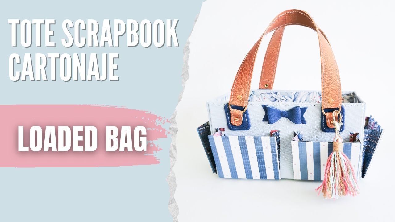 Cartonaje: Cómo hacer un archivador para Scrapbooking.