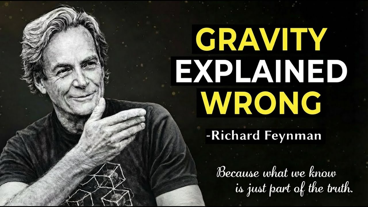 Richard Feynman Explains What Everyone Gets Wrong About GRAVITY - YouTube