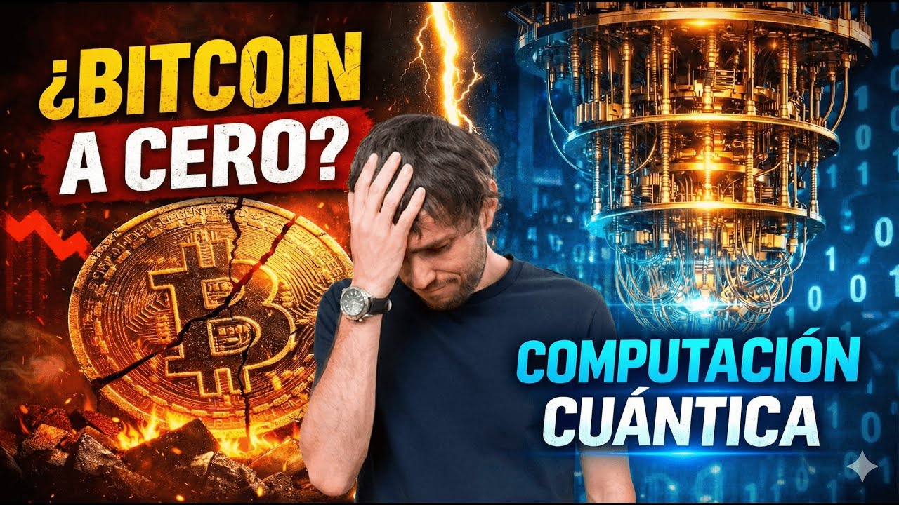 ¿Bitcoin VA A CERO? La amenaza Cuántica que nadie entiende