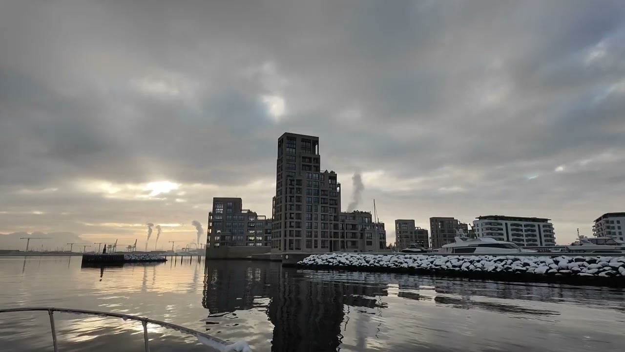 Vinterstemning fra vandsiden 2026